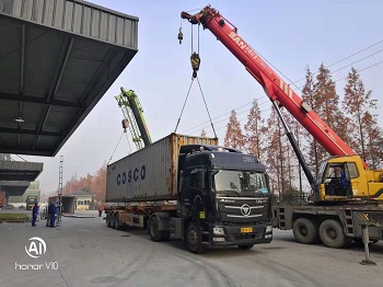 Delivery of complete set of detergent powder production line with annual output of 200,000 tons