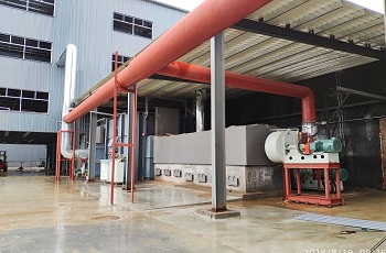 The energy saving effect of rock wool waste gas incinerator is outstanding