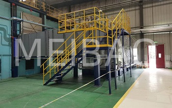 Biomass heating system of Unilever’s detergent powder production line