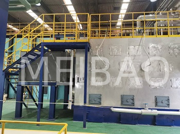 Biomass heating system of Unilever’s detergent powder production line