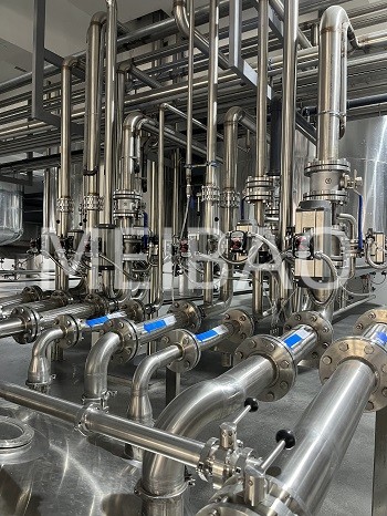 Liquid detergent production line put into production and operation