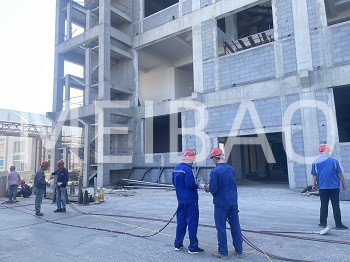 Construction of an annual production line for 180000 tons of detergent powder