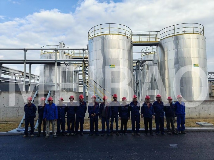 The upgrading project of detergent powder plant with an annual output of 150,000 tons started