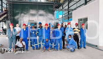 The annual output of 100,000 tons of detergent powder transformation project is running smoothly